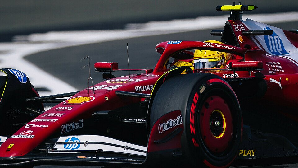 Lewis Hamilton im Ferrari