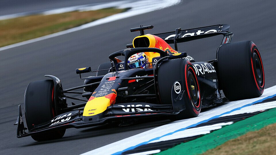 Max Verstappen im Red Bull