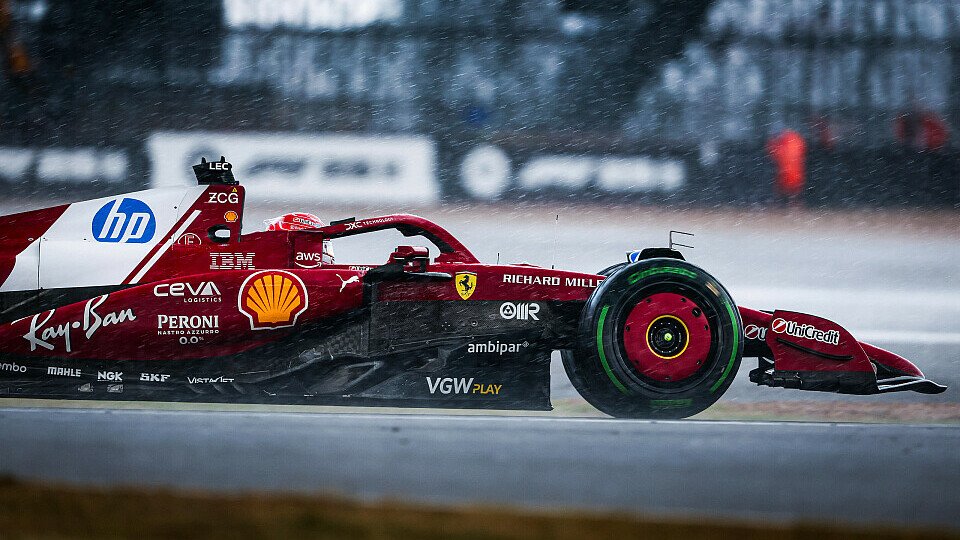 Charles Leclerc im Ferrari
