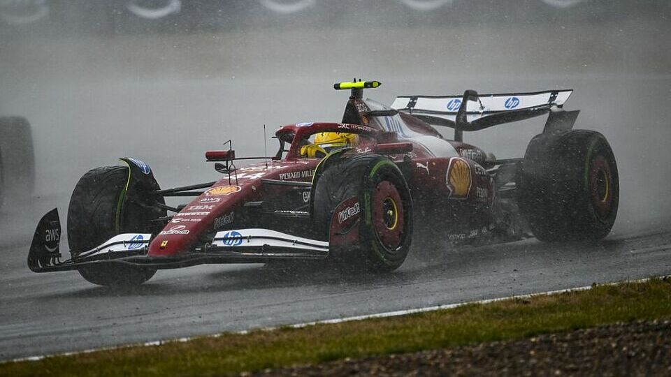 Lewis Hamilton im Ferrari