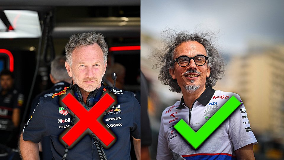 Ex-Red-Bull-Teamchef Christian Horner und sein Nachfolger Laurent Mekies