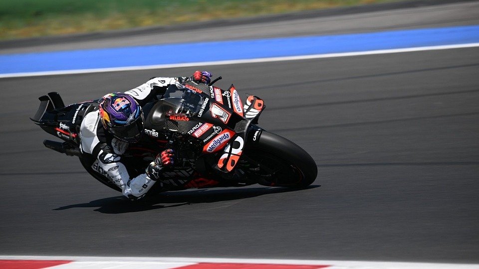 Jorge Martin beim Privattest in Misano
