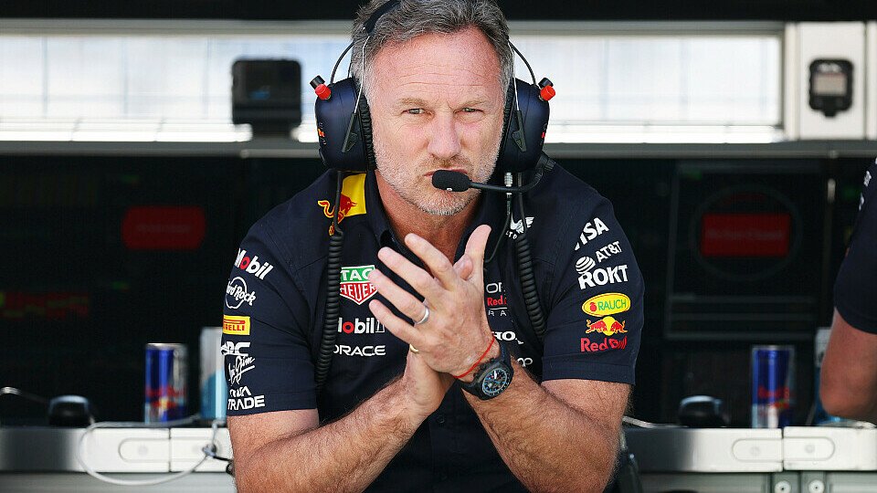 Christian Horner an der Pitwall während dem Qualifying für den Kanada GP