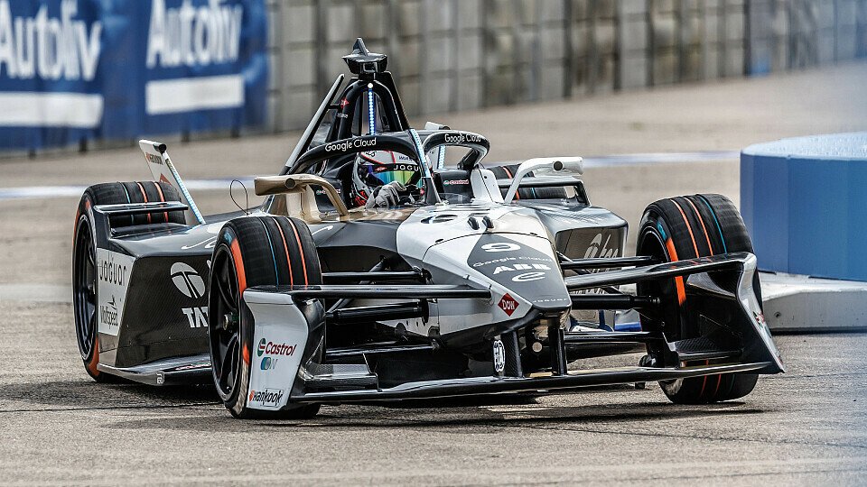 Mitch Evans bei der Formel E in Berlin