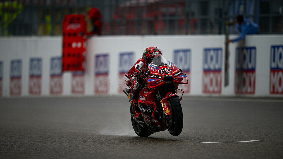 Francesco Bagnaia erlebte am Sachsenring-Samstag ein unfassbares Debakel, Foto: Ducati Media