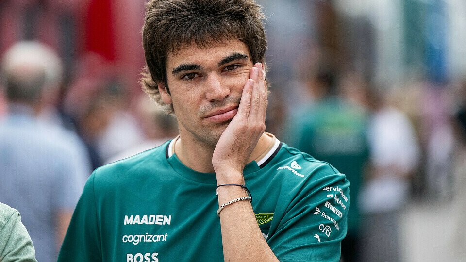 Lance Stroll am Samstag des Spanien GP 2025