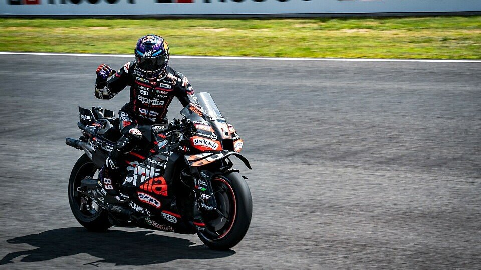 Jorge Martin legte in Brünn ein starkes Comeback hin, Foto: Aprilia Media