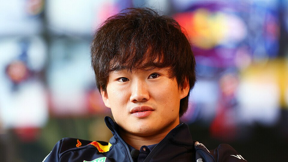 Red Bull-Fahrer Yuki Tsunoda im Paddock Red Bull-Fahrer Yuki Tsunoda im Paddock