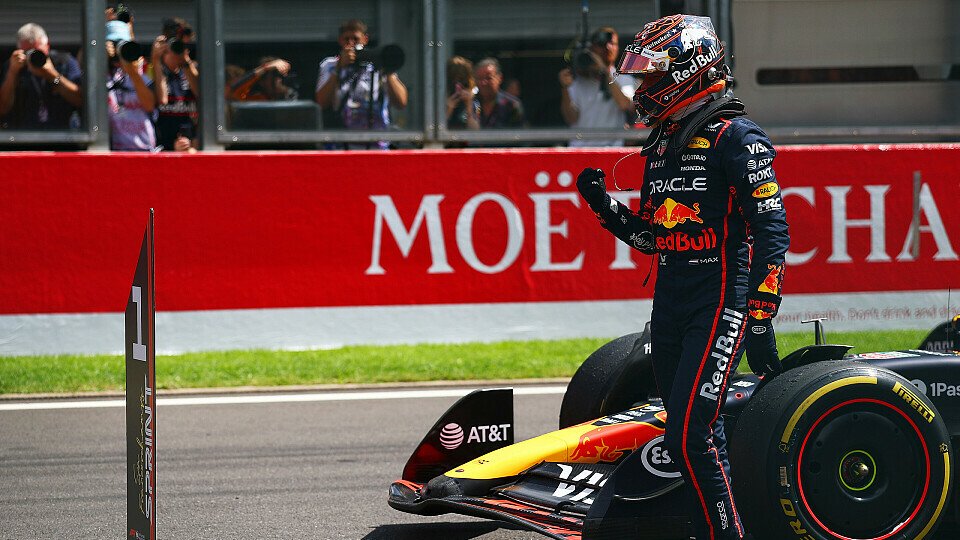 Max Verstappen gewinnt im Red Bull das Sprint-Rennen