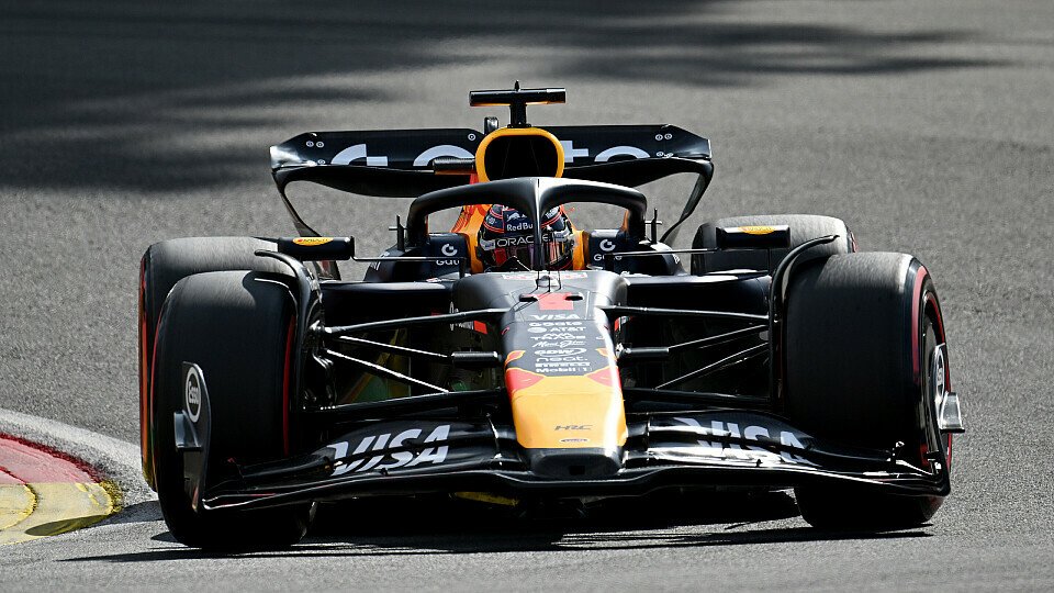 Max Verstappen im Red Bull