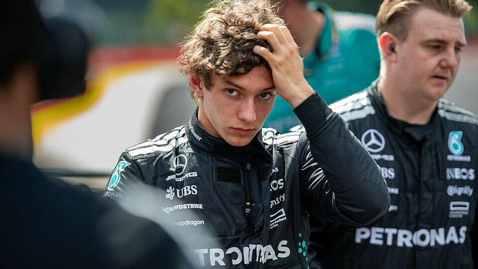 Kimi Antonelli nach dem Qualifying in Spa-Francorchamps
