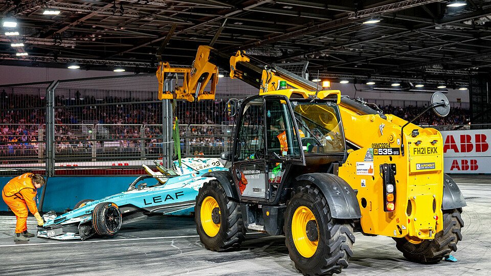 Oliver Rowland mit Unfall beim Formel-E-Rennen in London