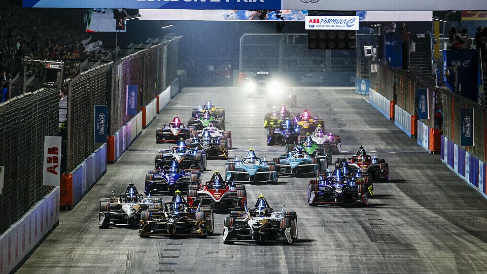 Start zum Formel-E-Rennen in London
