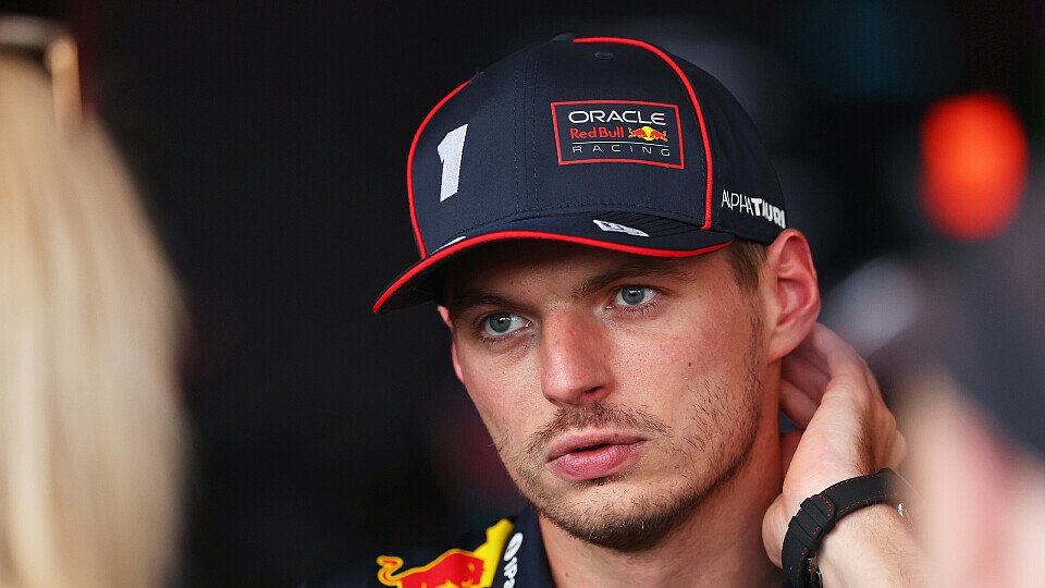 Ein enttäuschter Max Verstappen (Red Bull) im interview nach dem 2. Training auf dem Hungaroring