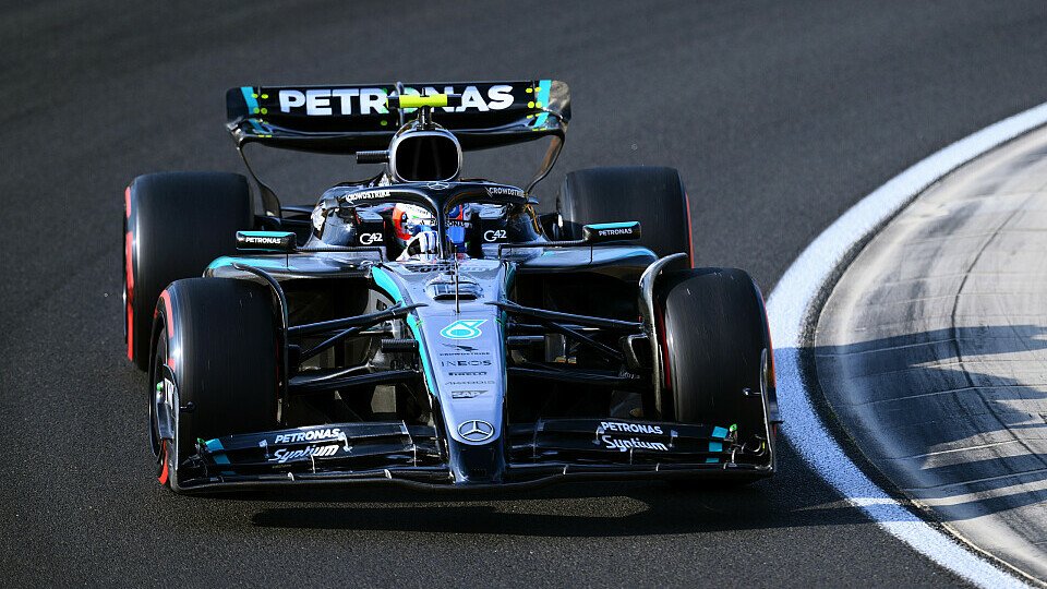Kimi Antonelli im Mercedes beim 2. Training auf dem Hungaroring