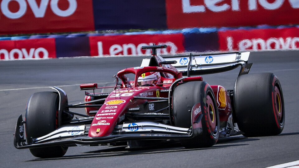 Charles Leclerc im Ferrari beim Qualifying auf dem Hungaroring