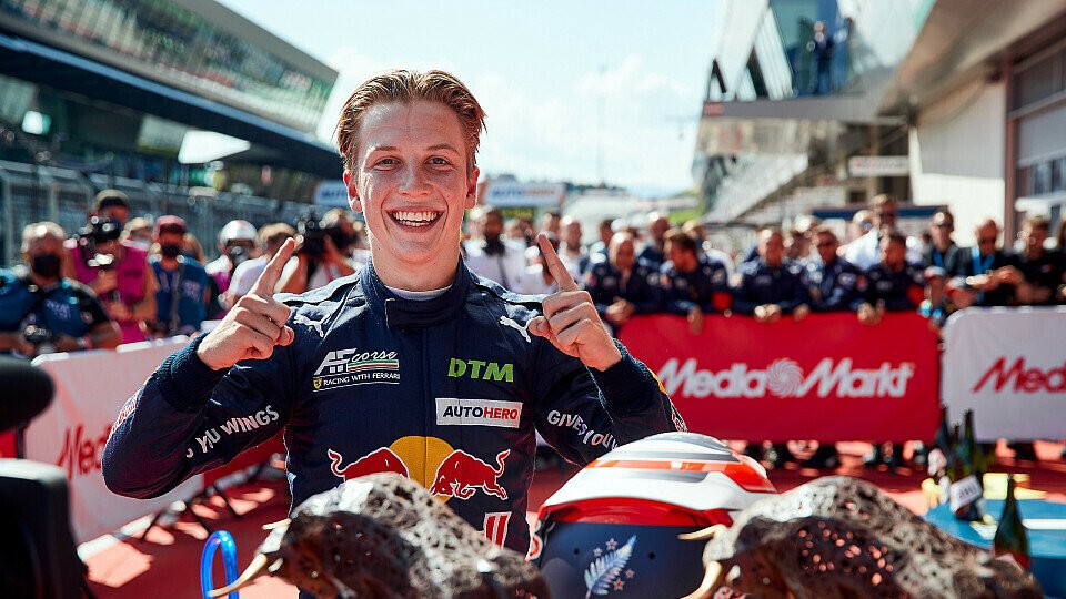 Liam Lawson mit AF-Corse-Ferrari in der DTM 2021