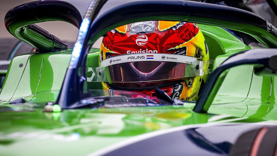Robin Frijns bei der Formel E in Shanghai Robin Frijns bei der Formel E in Shanghai
