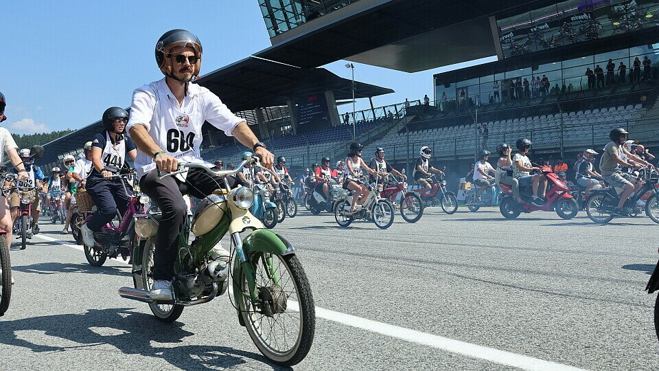 Markus Zörweg beim 2. MopedGP in Spielberg