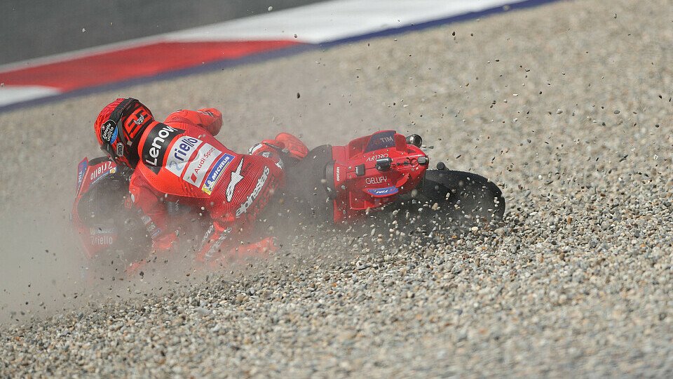 Marc Marquez stürzte im Spielberg-Qualifying in Kurve zwei, Foto: IMAGO / Graham Holt FocusXS