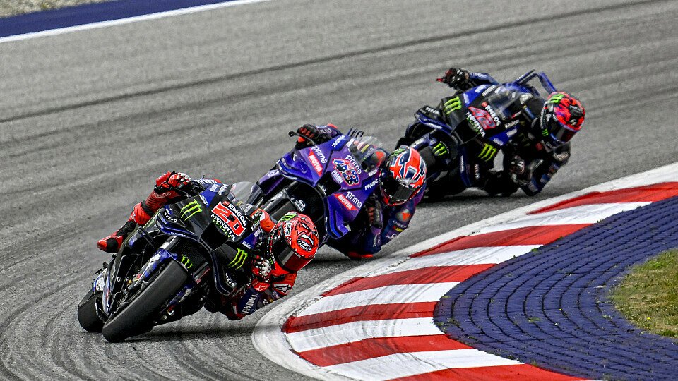 Die Yamahas fuhren in Spielberg geschlossen am Ende des MotoGP-Feldes, Foto: IMAGO / PsnewZ Die Yamahas fuhren in Spielberg geschlossen am Ende des MotoGP-Feldes, Foto: IMAGO / PsnewZ