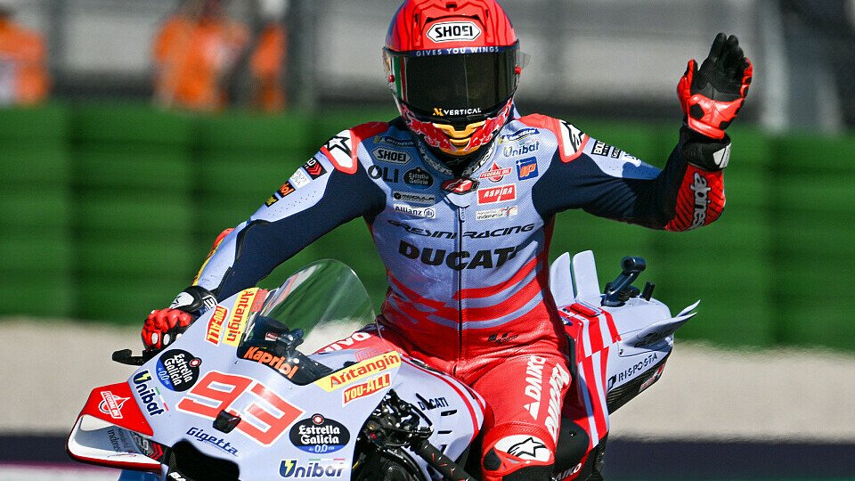 Marc Marquez auf der Gresini-Ducati Marc Marquez auf der Gresini-Ducati