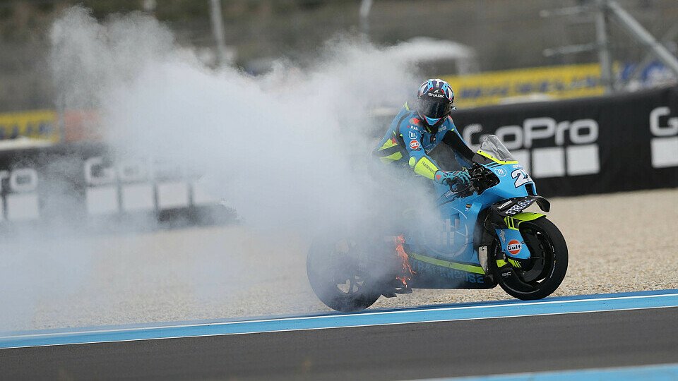 Motorschaden bei Raul Fernandez im MotoGP-Training in Ungarn