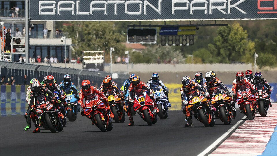 Die MotoGP fährt 2026 ein letztes Mal auf dem Balaton Park Circuit, Foto: IMAGO / Zsombor Toth