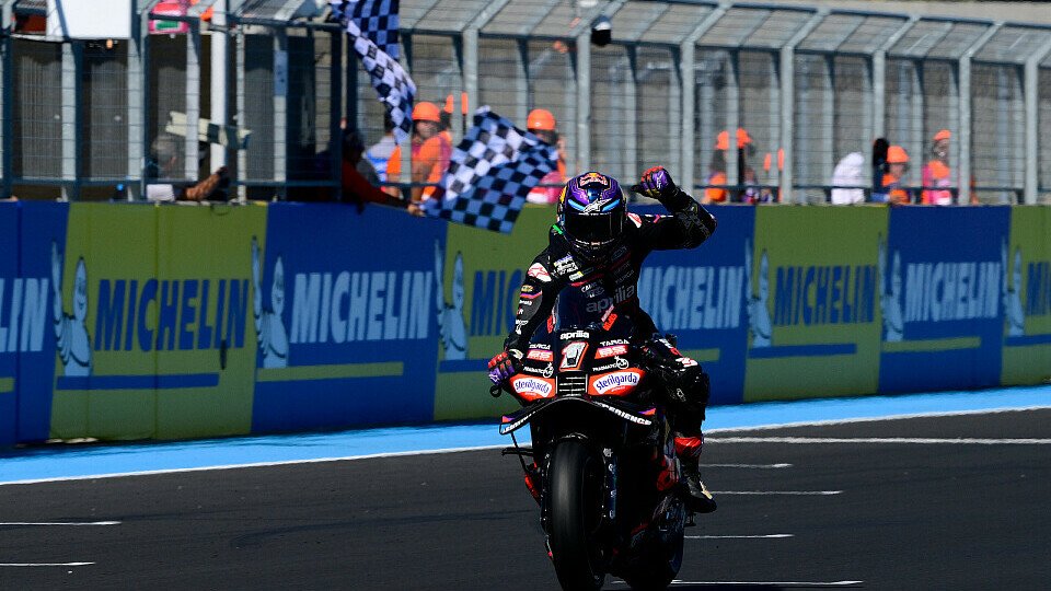 Jorge Martin durfte am Sonntag sein bestes Aprilia-Resultat bejubeln, Foto: Gold & Goose / Red Bull Content Pool