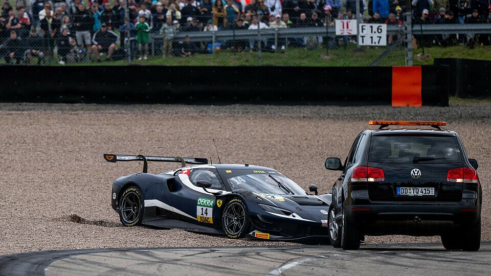 Jack Aitken mit Ferrari beim DTM-Rennen am Sachsenring