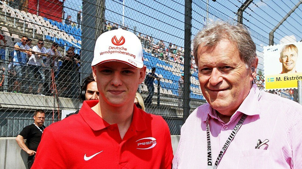 Norbert Haug und Mick Schumacher bei der DTM