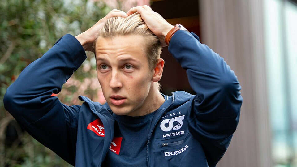 Liam Lawson 2023 als Ricciardo-Einsatz bei Alpha Tauri