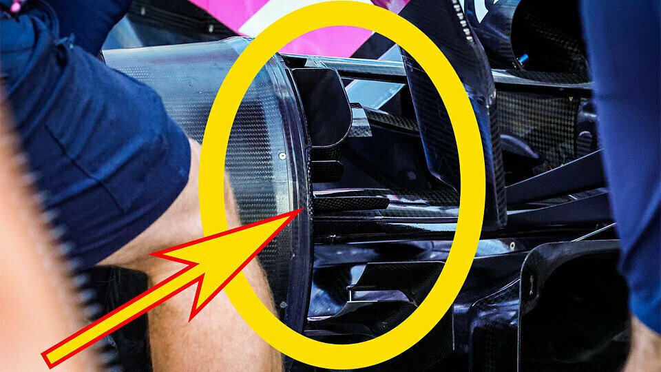 Detailaufnahme der Bremskühlschächte von Alpine in Zandvoort Detailaufnahme der Bremskühlschächte von Alpine in Zandvoort