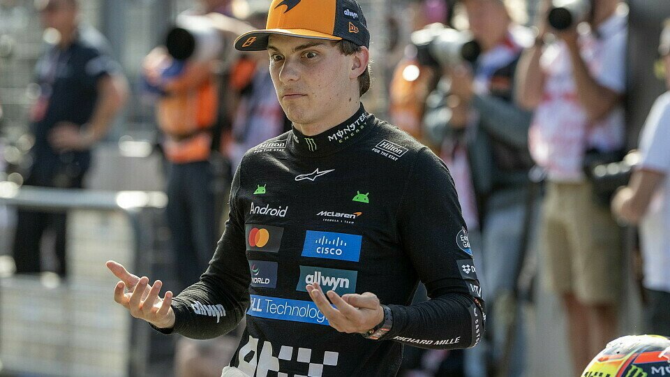 Oscar Piastri nach dem Qualifying von Zandvoort