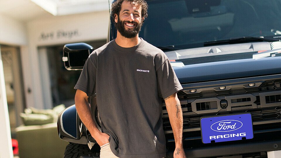 Daniel Ricciardo ist Ford-Markenbotschafter