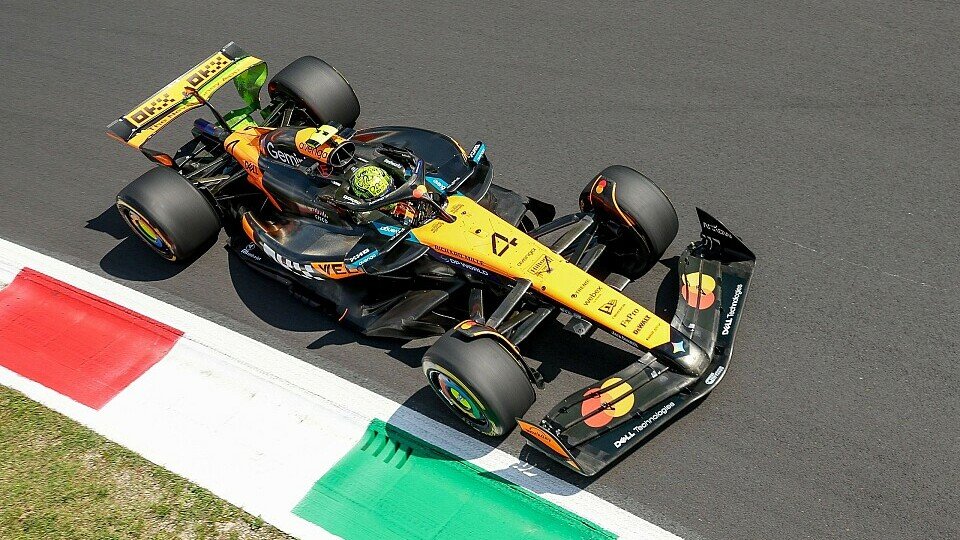 Lando Norris im MCL39 auf der Strecke