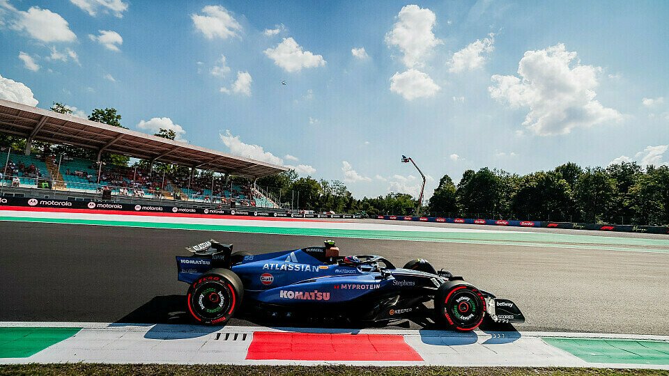 Carlos Sainz im Williams auf der Strecke