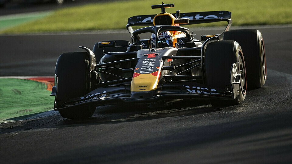 Max Verstappen beim Training in Monza