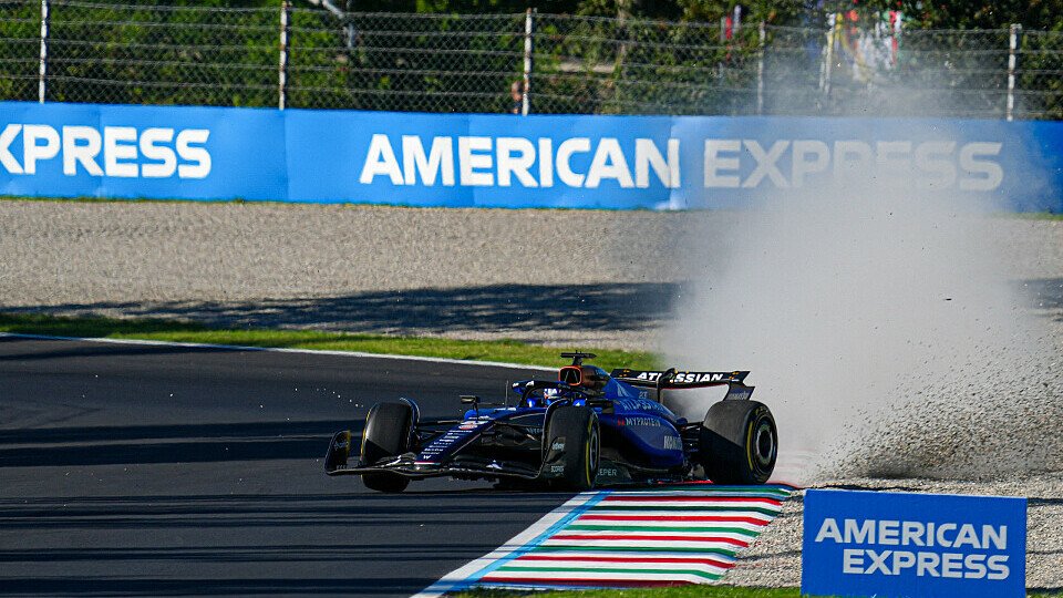 Fahrfehler von Williams-Pilot Alexander Albon 