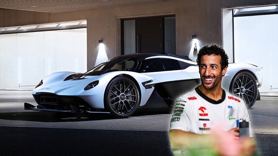 Der Aston Martin Valkyrie von F1-Pilot Daniel Ricciardo