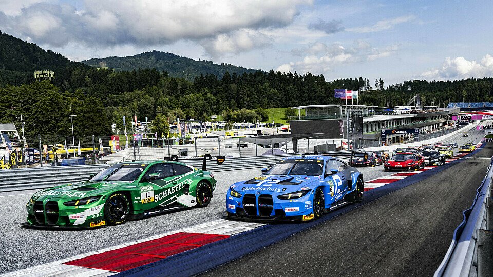Die BMW-Boliden von Schubert Motorsport auf dem Red Bull Ring