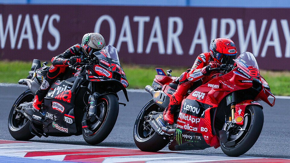 Marc Marquez und Marco Bezzecchi zeigten einen tollen Schlagabtausch, Foto: IMAGO / ZUMA Press Wire Marc Marquez und Marco Bezzecchi zeigten einen tollen Schlagabtausch, Foto: IMAGO / ZUMA Press Wire