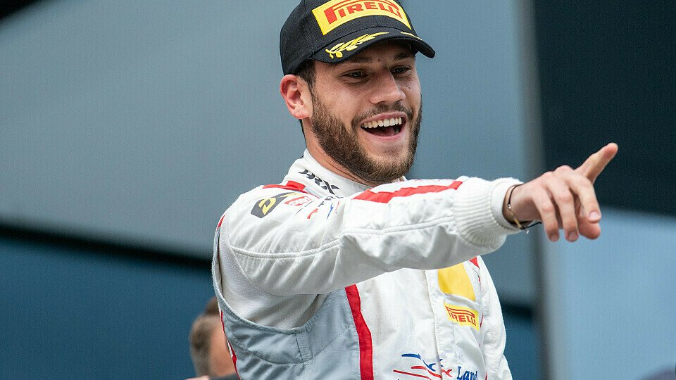 Ricardo Feller auf dem Podium auf dem Red Bull Ring