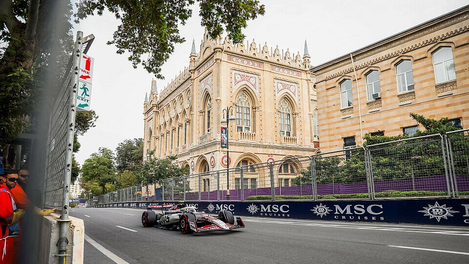 Oliver Bearman fährt in Baku Oliver Bearman fährt in Baku