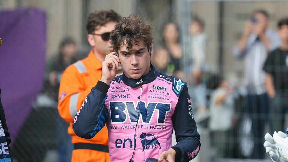 Franco Colapinto im Fahrerlager