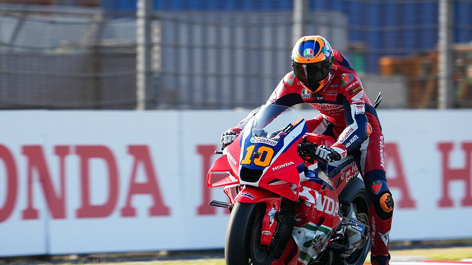 Luca Marini hatte im 1. Freien Training die Nase vorne, Foto: Honda Racing Corporation
