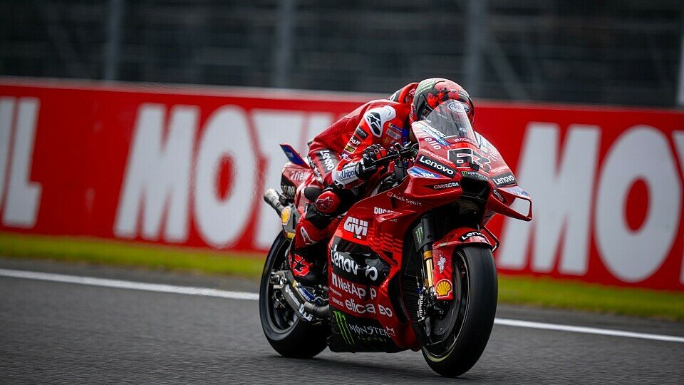 Francesco Bagnaia startet beim Japan-GP in Motegi von ganz vorne, Foto: Ducati Media