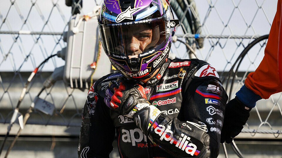 Jorge Martin nach seinem Sturz im Sprint von Motegi