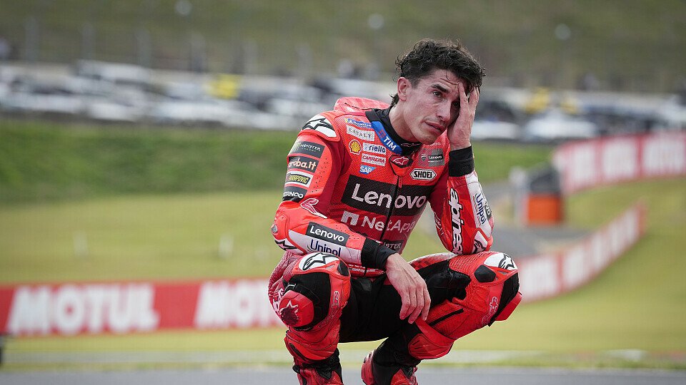 Marc Marquez war nach seinem WM-Triumph auch ziemlich fertig, Foto: MotoGP Press