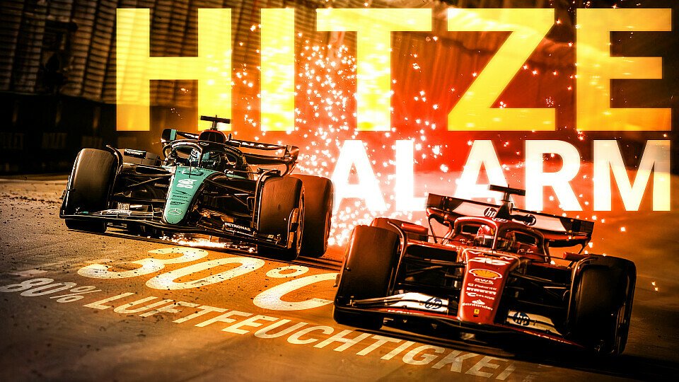Formel-1-Duell bei Hitze-Alarm: Temperaturen über 30 Grad und 80 % Luftfeuchtigkeit